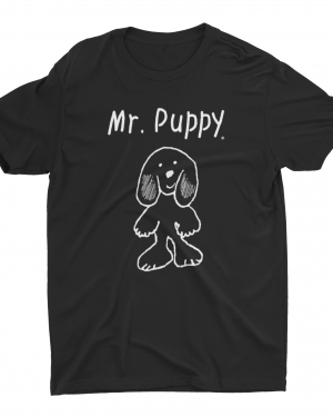 Mr Puppy Kids T-Shirt – Original – Black, 2