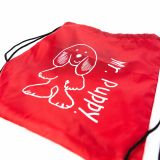 Mr Puppy Drawstring Bag