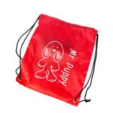 Mr Puppy Drawstring Bag